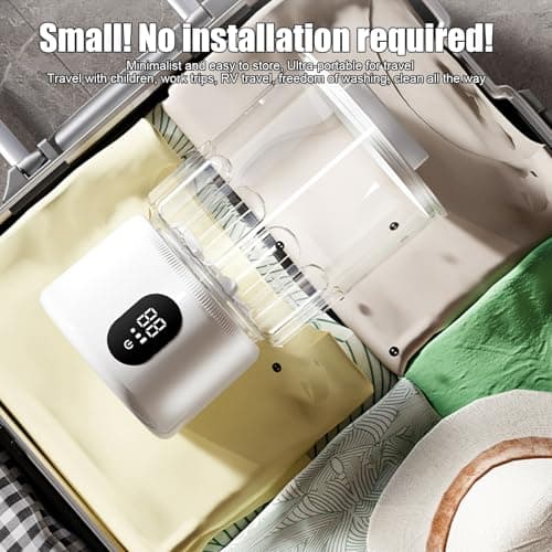 Mini Washing Machine Silent Clothes Washer — view 3