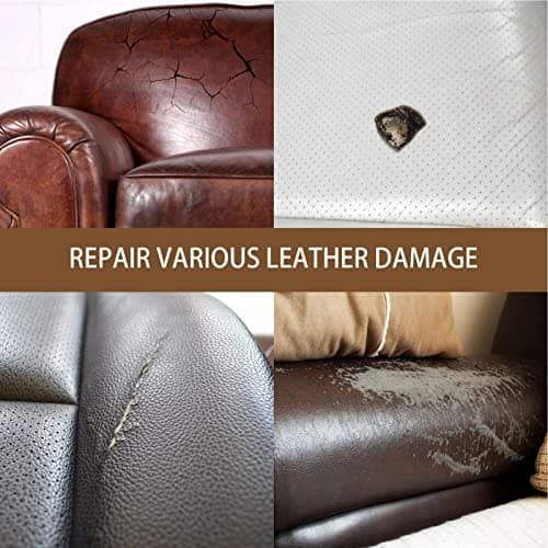 20ml Vinyl Repair Kit, Leather Repair Cream, Leather Recoloring Balm, Advanced Leather Repair Gel, Leather Scratch Repair Paste, Leather Restorer, For Sofas, Car Seats, Furniture, Chairs Of Leather — view 2