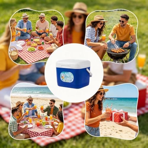 Ice Chest Cooler 6L Long-Lasting Airtight with Handle — view 4