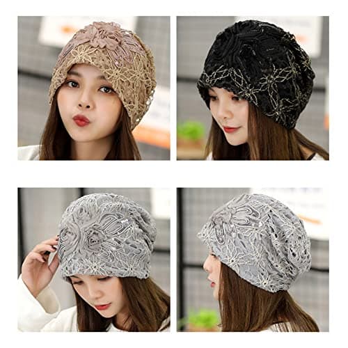 EMF Protection Beanie, Silver Fiber Anti Radiation Breathable Cap, 5G 4G RF WiFi Shielding Hat,Khaki — view 5