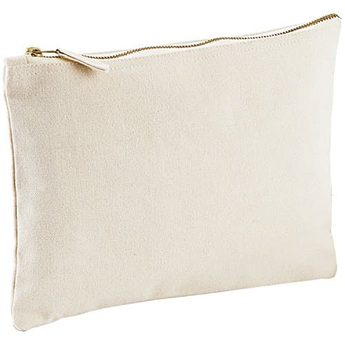 Westford Mill Canvas Accessory Case (Pack of 2) (M) (Natural)