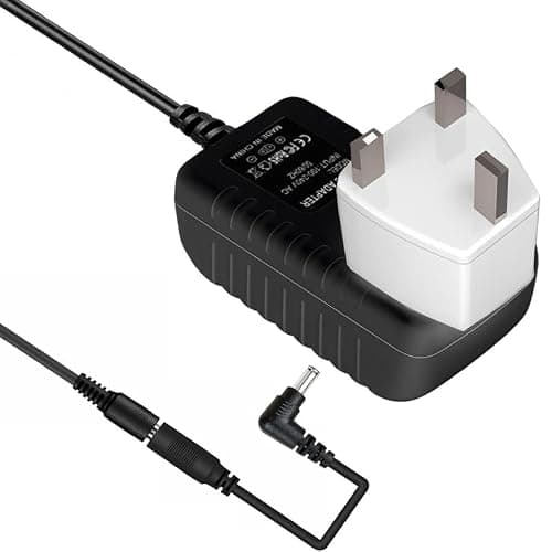 Uootery 4FT AC/DC Adapter Replacement for Hornady Security Rapid Safe AR Wall Lock m No. 98185 AR Gunlocker 98190 Shotgun Wall Lock 98180 Biometric Safe 98110 RFID Pistol — view 2