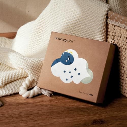 Soarwg Kids Soft Plush Baby Blanket for Newborn, 75x100cm — view 4
