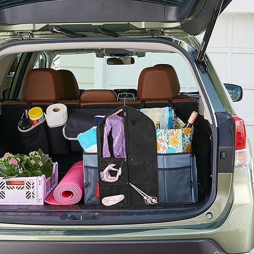 Garment Bag 1 x Multifunctional Garment Bags Suit 8 x 60 x 110 cm, Premium Clothes Cover Waterproof with Window Foldable Travel for Dresses Jackets Shoes Accessories — view 5