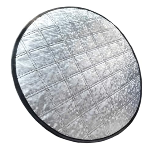Heat Resistant Steering Wheel Cover - Aluminium Sun Protection | Automatic Heat and UV Protection for Summer Travels | Cover — view 6