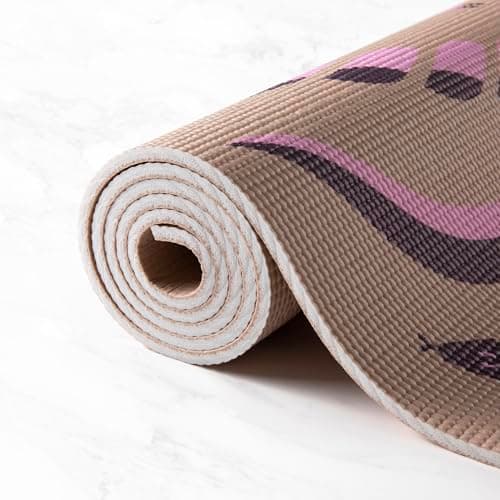 MYGA Yoga Starter Set - 6mm Non-Slip Yoga Mat, Yoga Block and Strap - Starter Kit for Beginners in Pilates, Exercise and Fitness - Choice of Design (Cowgirl) — view 5