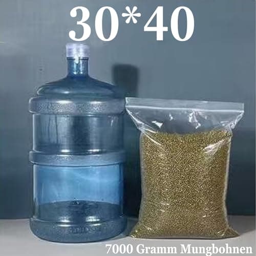 GESDYO Clear Seal Bags Waterproof Luggage Organiser 30Pcs Reusable and Sealable Plastic Bag, Suitable for Travel, Business Travel, Office, and Home Storage 30X40CM — view 6