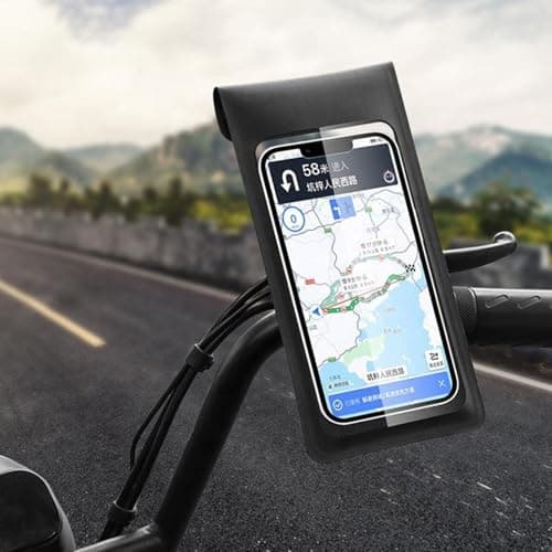 Zasdvn Bike Phone Holder, Phone Holder Waterproof, 360 Degree Rotating All Round Bike Phone Holder, Motorbike Phone Mount Waterproof Case, Bike Phone Mount, Bike Phone Mount Top Tube Bag — view 4