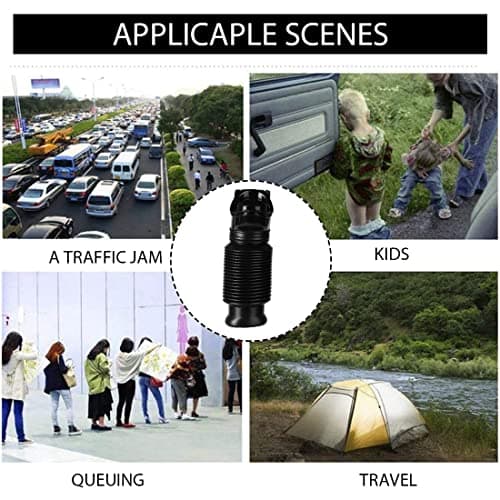 CUNQN Shrinkable Urinal Leak Proof Unisex Urinals Plastic Urine Bottles Emergency Toilet Pot Potty Bottle for Camping Car Travel 750ml — view 5