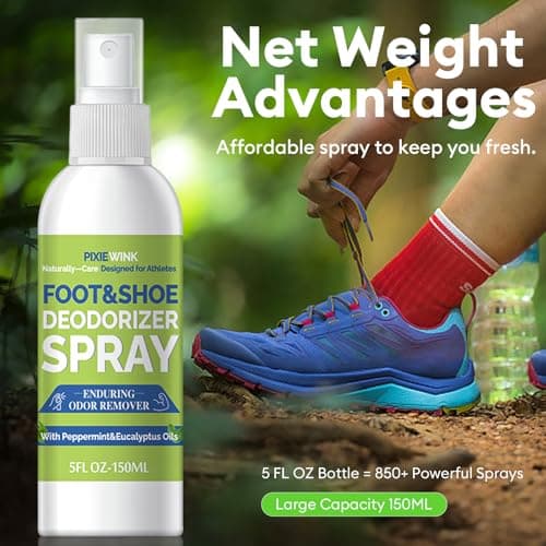 Shoe & Foot Deodorizer Spray for Smelly Shoes & Feet, Shoe Odour Eliminator — view 4