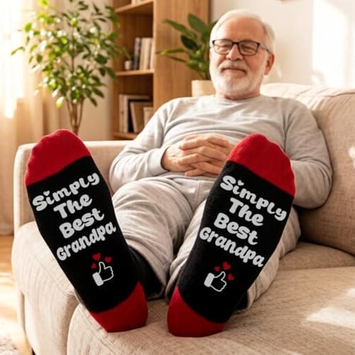 Grandpa’s Funny Socks Birthday Gifts for Grandad Grandfather Christmas — view 4