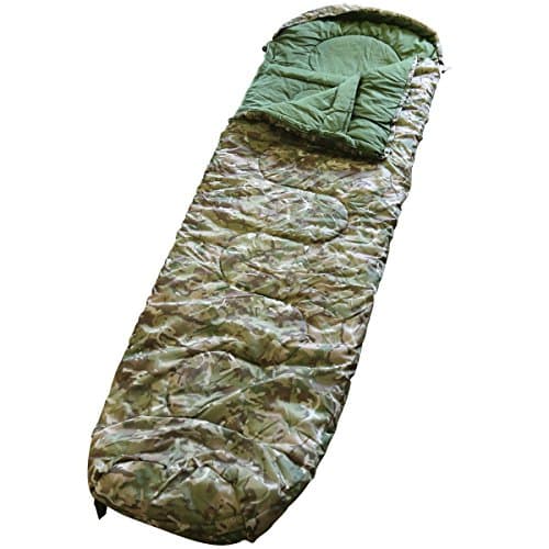 Kombat UK Unisex Outdoor Military Sleeping Bag available in Btp (British Terrain Pattern) - One Size — view 2