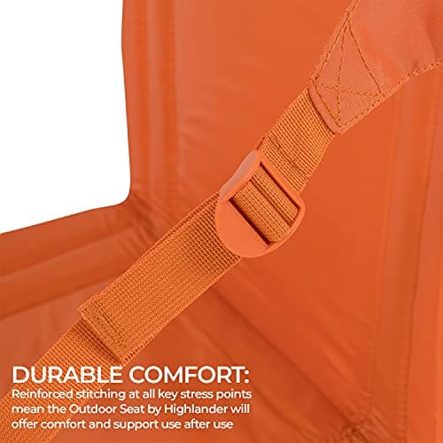 Highlander SM026-OE Mat, Unisex Adult, Orange, One Size — view 6