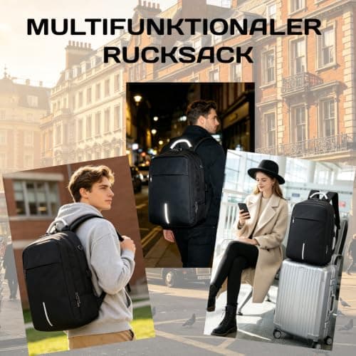 Anti-theft Cabin Bag with Combination Lock, Ryanair Cabin Bags 40x30x15 — view 5