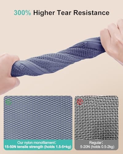 ECOHUB 4 Piece Compression Packing Cubes, Recycled Tear-Resistant Mesh — view 4