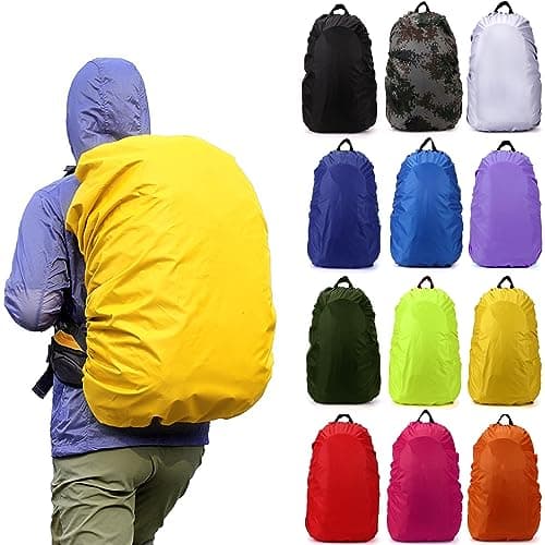 Van Der Linn Waterproof Backpack Cover 35L Bag Camping Hiking Outdoor Rucksack Rain Dust (Dark Blue) — view 2