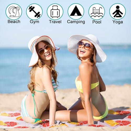 Lubibi 2 ps Microfiber Beach Towel 80*160cm Large Towel For Swimming Sports — view 4
