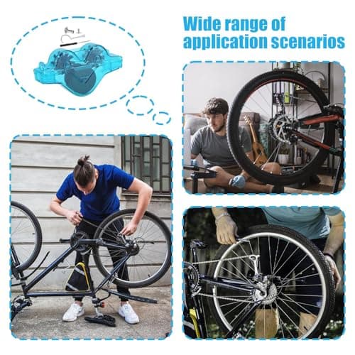 Cycling Chain Cleaner Bike Chain Washer Cleaning Brush Set — view 5