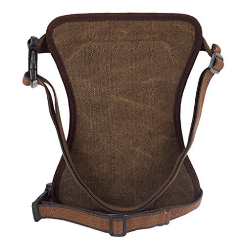 Canvas Drop Leg Bag Hiking Waist Pack for Men Women Outdoor Travel Motorcycle Bike Riding Cycling Fishing Walking Multi-Purpose Thigh Fanny Pouch — view 3