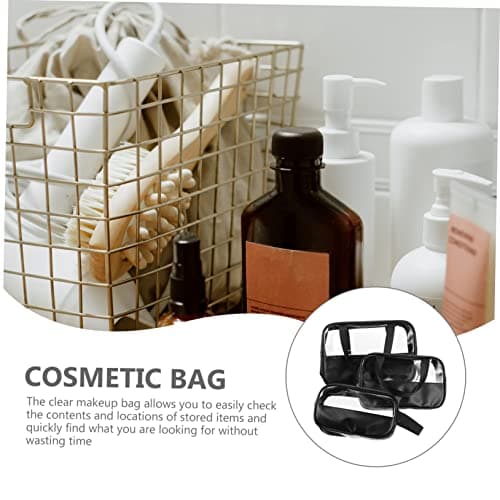 3pcs Large Capacity Waterproof Travel Cosmetics Bag — view 5