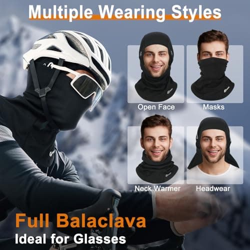 toptrek Balaclava Ski Mask Windproof Thermal Balaclavas Masks for Men/Women — view 5
