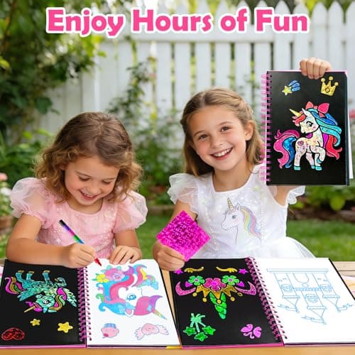 LIKYMO Foil Art - Foil Craft, Birthday Presents Craft Kits for Kids — view 6