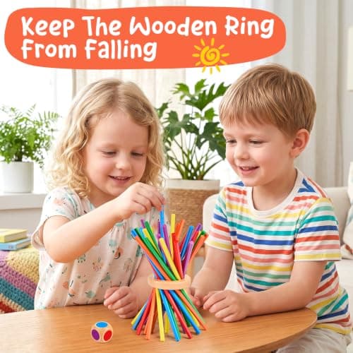 Montessori Game Wooden Board Games, Educational Toys for 3 4 5 6 Year Old — view 3