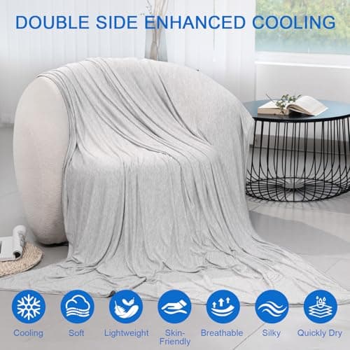 CXXDE Cooling Blankets for Hot Sleepers, Summer Blanket, Cold Blanket — view 6
