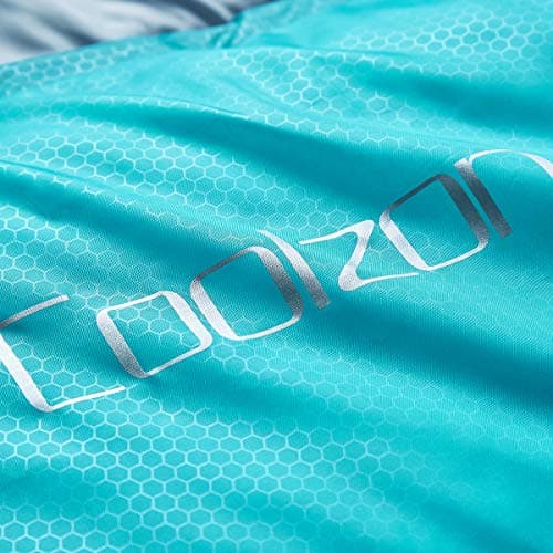 Coolzon Outdoor Sleeping Bag for Camping, for 3-4 Seasons, Adult Blanket, Small Packed Size, Ultralight Carry Bag, Soft, Thick and Warm, for Outdoor Camping, Travel, Hiking, Blue — view 6