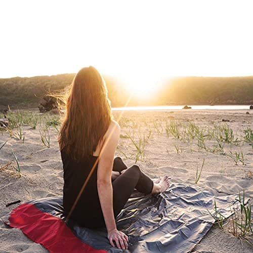 WUBAYI Mini Pocket Picnic Blanket Waterproof and Sand Proof Beach Blanket Camping Hiking Travel Camping Picnic Mat 70x110cm Lightweight And Collapsible — view 6