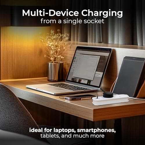 2 SKT EU Travel EXT Lead + 2 X USB (A+C) — view 2