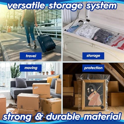 Harbour Housewares Vacuum Storage Bags - Extra-Large (90 x 120cm) — view 4