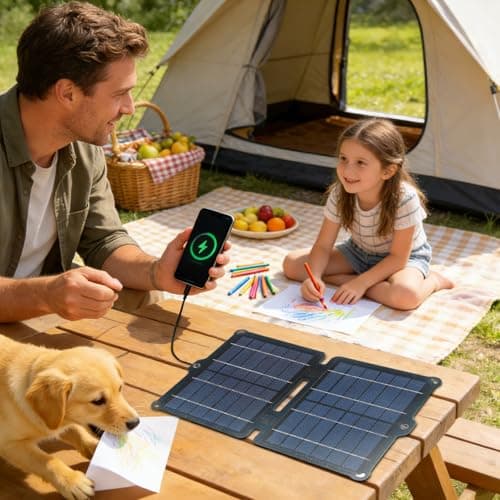 Solar Panels 40w Foldable Phone Charger Station — view 4