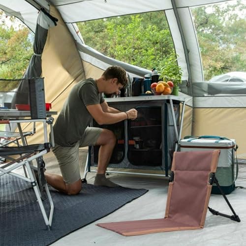 Nevalerra Portable Folding Chairs for Outdoor DA IS | Stadium Seats with — view 3