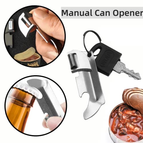 3PCS Can Opener Manual Multi Camping Tin Opener for Outdoor Travel — view 2