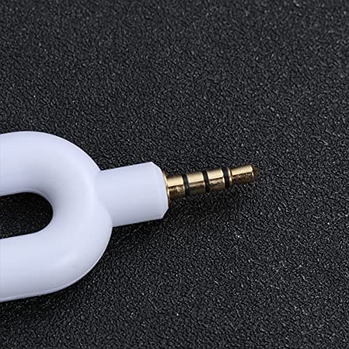 PartyKindom 2pcs 3.5mm Audio Signal Adapter for Input and Output — view 3