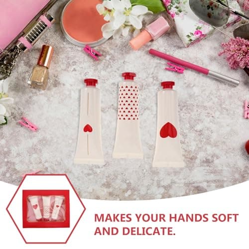 VILLCASE 3pcs Travel Size Hand Lotion Set with Nongreasy Formula and Deep Moisturization for Women, for Autumn and Winter Travel, Valentine's Day Gift — view 3