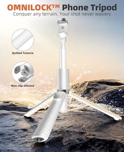 Vimose 62" Phone Tripod Stand - All in 1 Selfie Stick Tripod — view 2