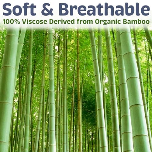 Vegan Silk - Sleep Mask - Dark Gray, 100% Viscose Derived from Bamboo - Lightweight Eye Mask with Adjustable Strap - Blackout Sleeping Blindfold for Women & Men - Comfortable Light Blocking Eye Cover — view 2