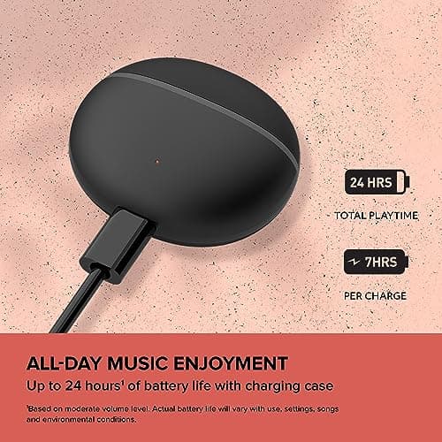 Creative Zen Air DOT Lightweight True Wireless Sweatproof In-ear Headphones, with Ultra Compact Case, 13 mm Neodymium Driver, Dual Mics with ENC Technology, up to 24 Hours Battery Life, Bluetooth 5.3 — view 4