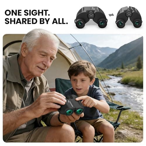 Aurosports 10x25 Compact Binoculars for Bird Watching, Cruise Ship, Travel — view 5