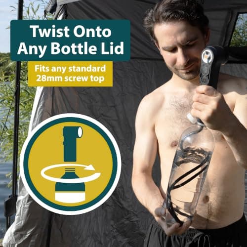 Colapz Portable Camping Shower with USB-C Rechargeable Bottle Pump — view 4
