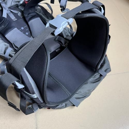 Backpack Waist Cushion Neoprene Support Hiking Hip Belt Pad – Padded Hip Straps Add-On Kidney Belts for Travel Backpack Hydration Backpack Daypack — view 4