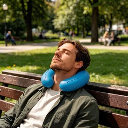 Neck Cooler Ice Portable Ice Chill Wrap for Summer Travel Beach Gym Cycling Running Hiking Camping Sports 01 — view 3