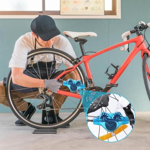Chain cleaningKit | Bike Chain Washer cleaningBrush Set - Portable cleaningTools Bike Accessories For Road Mountain Fitness Travel Outdoor Riding Cyclists Commute — view 2