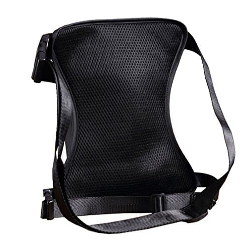 Oxford Outdoor Drop Leg Bag for Men Women Motorcycle Bike Multi-Purpose Thigh Waist Fanny Pack Mens Travel Riding Cycling Fishing Hunting Hiking Tactical Camping Black — view 3