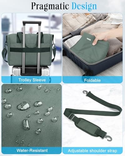 VSNOON Ryanair Cabin Bags 40x30x20 Underseat, 24L Travel Hand Luggage Bag — view 6