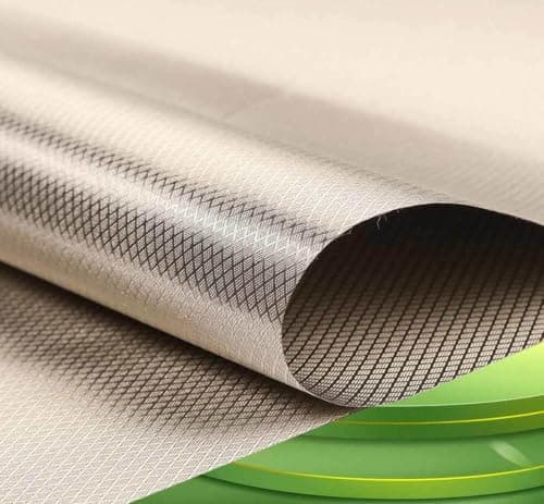 EMF Faraday Fabric EMF Fabric Military Grade RFID Shielding Fabric Protection EMP Military Grade Material Signals (WiFi RFID EMF),silver-1x1.1m