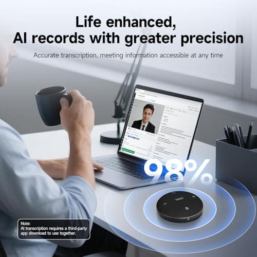 SVBONY SVHub Omni2 Portable Speakerphone for 2-6people Conference Room — view 5