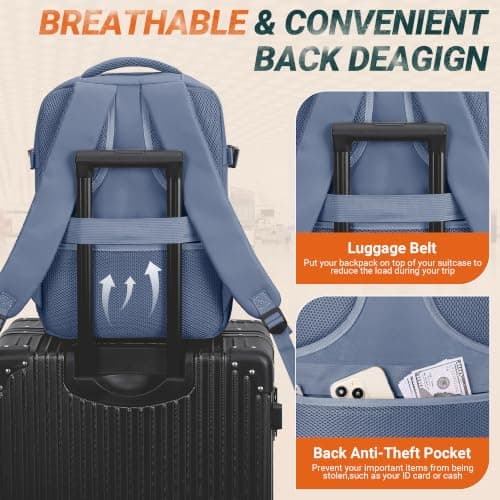 xlodea for Ryanair Cabin Bags 40x30x20 Cabin Bag Travel Backpack — view 5